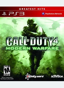 Call of Duty 4: Modern Warfare Greatest Hits 1 Call of Duty 4: Modern Warfare Greatest Hits