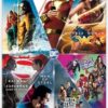 DC 7 Film Collection: Shazam/Aquaman/Wonder Woman/Suicide Squad/Batman v Superman/Man of Steel/Justice League