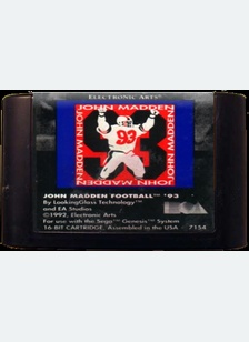 MADDEN NFL 93