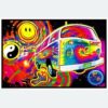 Magic Bus Blacklight (Non Flocked)