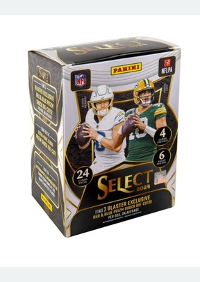 2024 Panini Select Football Trading Cards Blaster Box